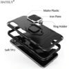 Samsung Galaxy A71 Armor Ringcase with Stand + 3D Tempered Glass Protector - Image 7