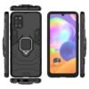 Samsung Galaxy A71 Armor Ringcase with Stand + 3D Tempered Glass Protector - Image 5