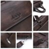 JEEP BULUO Men Business Briefcase High Quality Office Laptop & Macbook Bag - Image 13