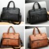 JEEP BULUO Men Business Briefcase High Quality Office Laptop & Macbook Bag - Image 4