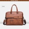 JEEP BULUO Men Business Briefcase High Quality Office Laptop & Macbook Bag - Image 7